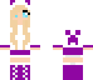 purple girl