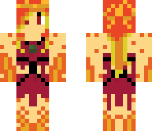 made of fire