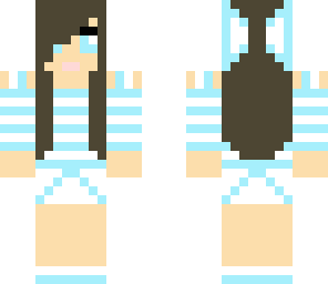 sky blue and white