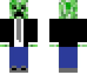 creeper with suit