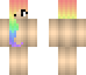 rainbow hair base