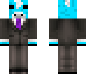 blue mooshroom in a suit original