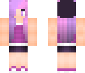 pink and purple girl