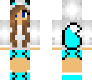 teal fox girl