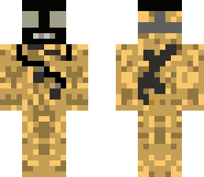 paint ball player in camo