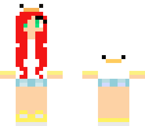 celopand girl duck skin