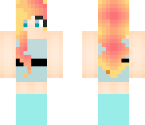 dress with boots and sunset hair