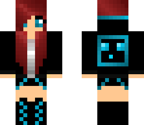 blue slime girl