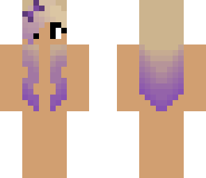 beautiful base purple girl