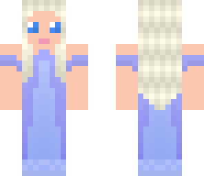 light blue dress