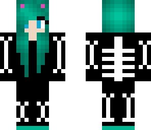 skeleton girl