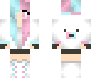 cotton candy girl