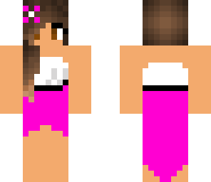 pink dress