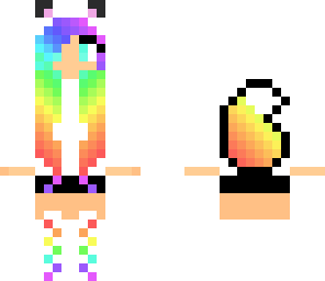 rainbow wolf