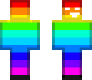 rainbow man