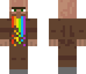 rainbow villager