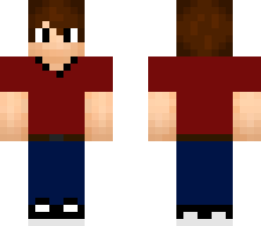 guy with red shirt