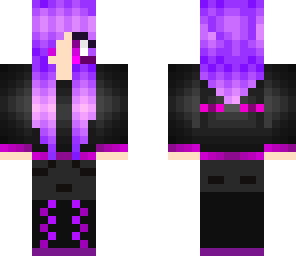 purple girl
