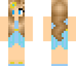 blue girl