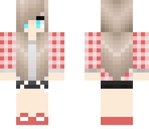 simple girl with headphone