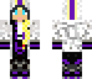 purple assassin girl