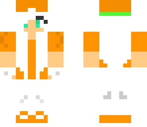 white and orange girl
