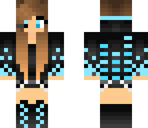 sky blue girl