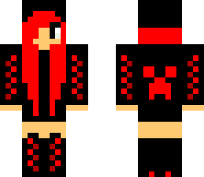 red creeper girl