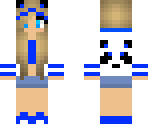 blue panda