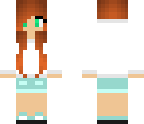 white hoodie girl
