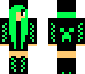 minty creeper girl