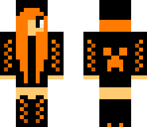 orange creeper girl