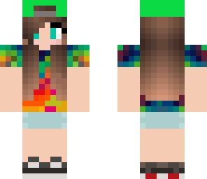 tyedye with hat