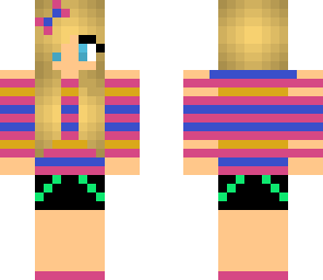 colourful girl