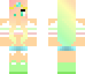 edited pastel girl - more natury