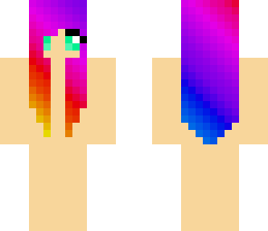purple to orange base