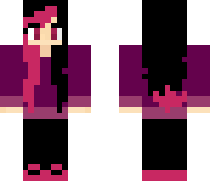pink and purple girl