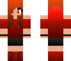 the red girl