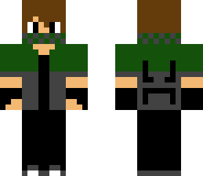 green kind of cool boy