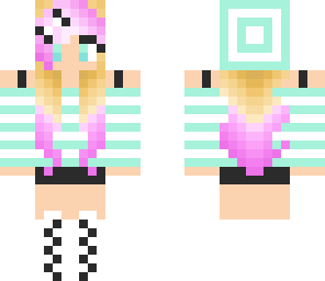 pink ombre beanie