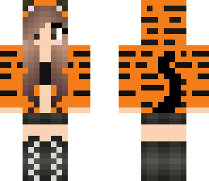 cute tiger girl