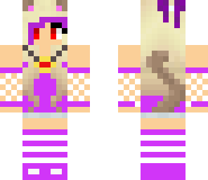 evil kitty girl