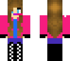 girl with detailed hair