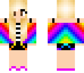 rainbow girl