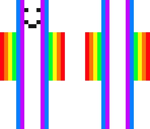 rainbow person