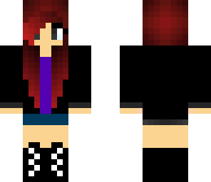 goth red