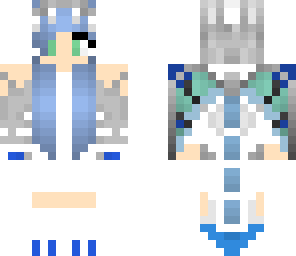 blue dragon girl