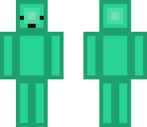 green cute pixel