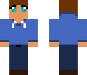 blue girl