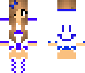 blue girl